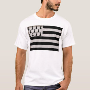 T-shirt Drapeau de la Bretagne