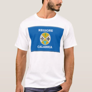 T-shirt Drapeau de la Calabre (Italie)