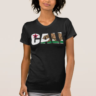 T-shirt Drapeau de la Californie Cali