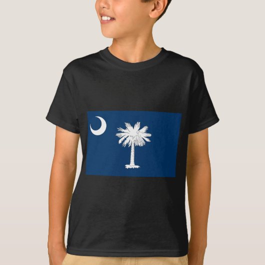 T-shirt Drapeau de la Caroline du Sud (Devant)