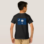 T-shirt Drapeau de la Caroline du Sud (Dos entier)