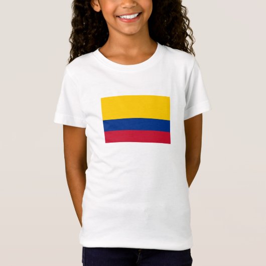 T-Shirt Drapeau de la Colombie (Devant)
