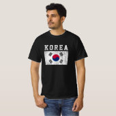 T-shirt Drapeau de la Corée (Devant entier)