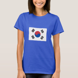 T-shirt Drapeau de la Corée du Sud