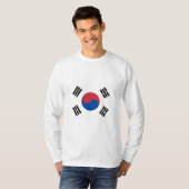 T-shirt Drapeau de la Corée du Sud (ROK) (Devant entier)