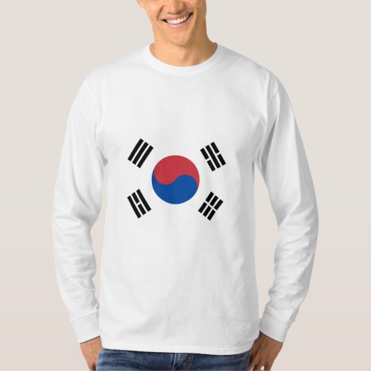 T-shirt Drapeau de la Corée du Sud (ROK) (Devant)