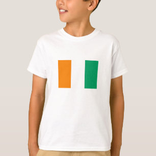 T-shirt Drapeau de la Côte d'Ivoire