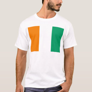 T-shirt Drapeau de la Côte d'Ivoire - Drapeau de la Côte d