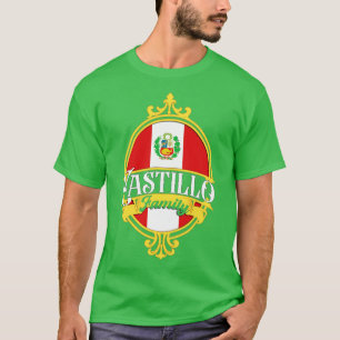 T-shirt Drapeau de la famille Castillo Pérou