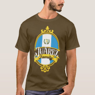 T-shirt Drapeau de la famille Juarez Guatemala