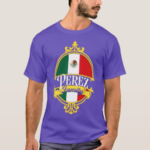 T-shirt Drapeau de la famille Perez