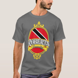 T-shirt Drapeau de la famille Roberts Trinité-et-Tobago