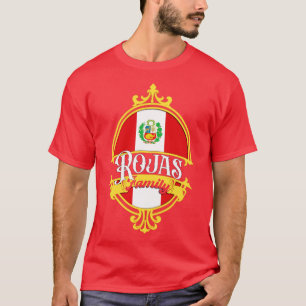 T-shirt Drapeau de la famille Rojas Pérou