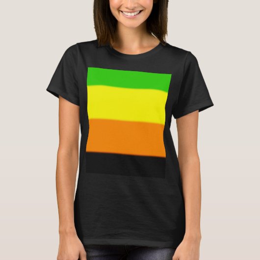 T-shirt Drapeau de la Fierté Aromantique (Devant)