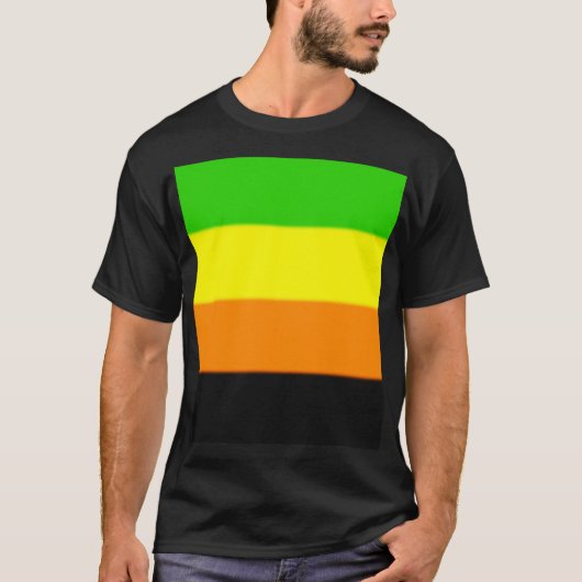 T-shirt Drapeau de la Fierté Aromantique (Devant)
