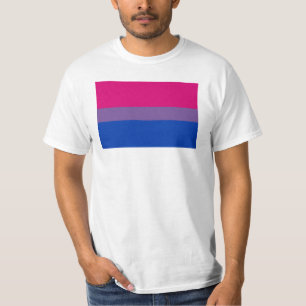 T-shirt Drapeau de la fierté bisexuelle