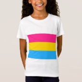 T-Shirt Drapeau de la fierté Pansexual (Devant)