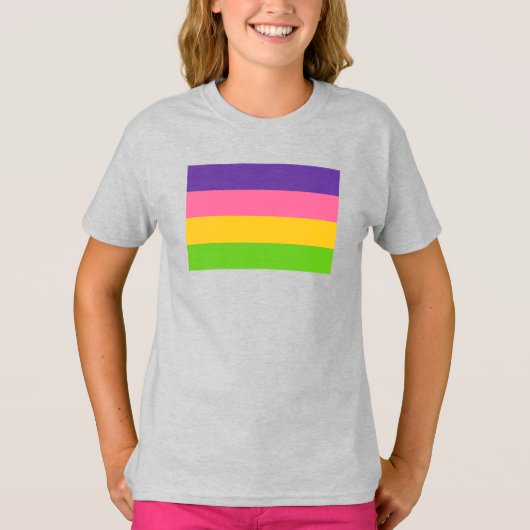 T-shirt Drapeau de la fierté sapphique (Devant)