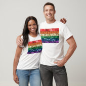 T-shirt drapeau de la fierté séquentielle (Unisexe)