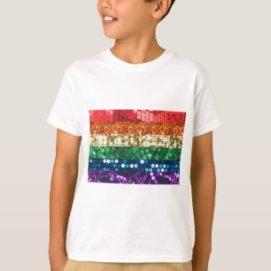 T-shirt drapeau de la fierté séquentielle