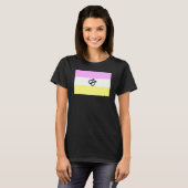 T-shirt Drapeau de la Fierté Twink (Devant entier)