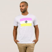 T-shirt Drapeau de la Fierté Twink (Devant entier)