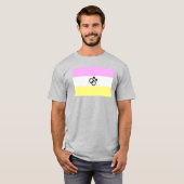 T-shirt Drapeau de la Fierté Twink (Devant entier)