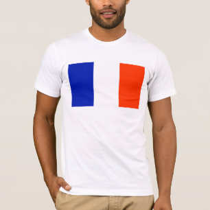 T-shirt drapeau de la france