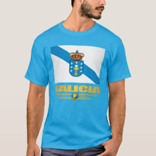 T-shirt Drapeau de la Galicie