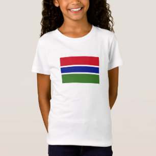 T-Shirt Drapeau de la Gambie
