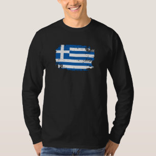 T-shirt Drapeau de la Grèce