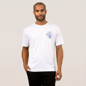 T-shirt Drapeau de la Grèce (Devant entier)