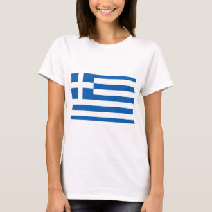 T-shirt Drapeau de la Grèce