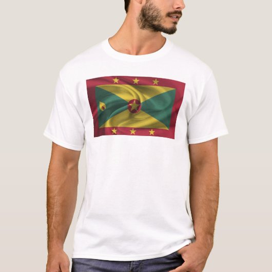 T-shirt Drapeau De La Grenade (Devant)