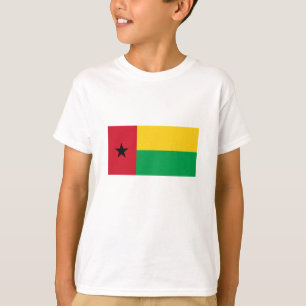 T-shirt Drapeau de la Guinée-Bissau