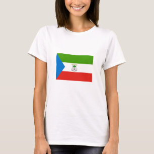 T-shirt Drapeau de la Guinée équatoriale