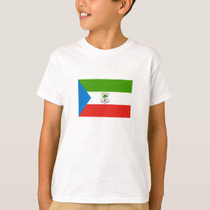 T-shirt Drapeau de la Guinée équatoriale