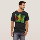 T-shirt drapeau de la Guyane (Devant entier)