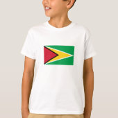 T-shirt Drapeau de la Guyane (Devant)