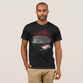 T-shirt Drapeau de la Hongrie (Devant entier)