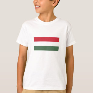 T-shirt Drapeau de la Hongrie