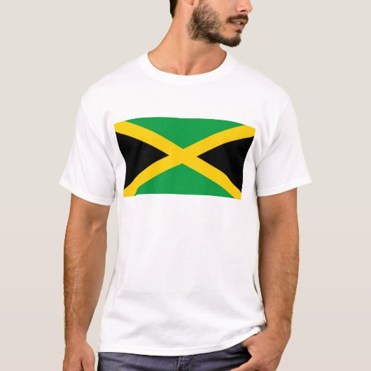 T-shirt Drapeau de la Jamaïque (Devant)