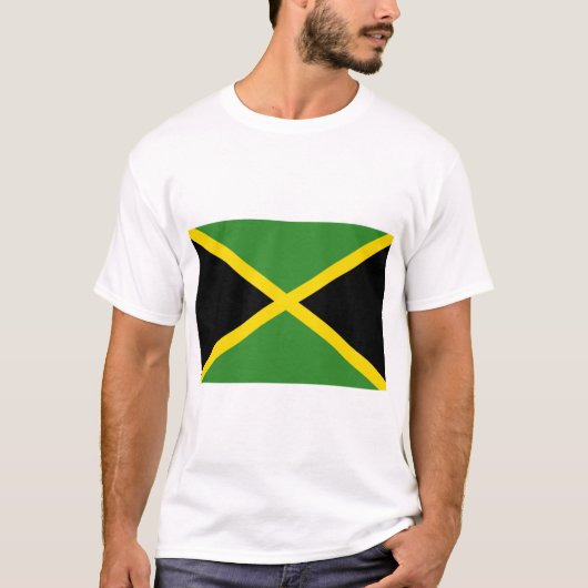 T-shirt Drapeau de la Jamaïque (Devant)