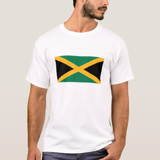 T-shirt Drapeau de la Jamaïque (Devant)