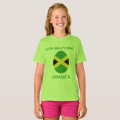 T-shirt Drapeau de la Jamaïque (Devant entier)