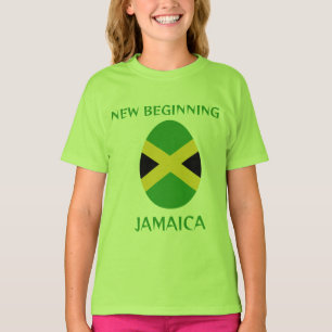 T-shirt Drapeau de la Jamaïque