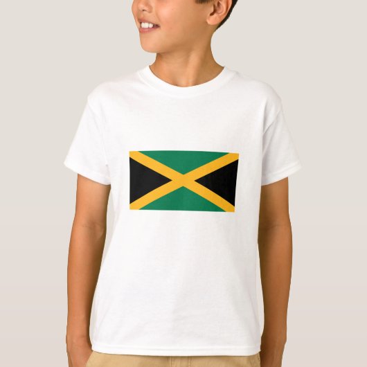 T-shirt Drapeau de la Jamaïque (Devant)