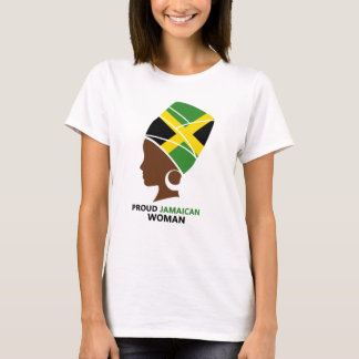 T-shirt Drapeau de la Jamaïque, fière jamaïcaine