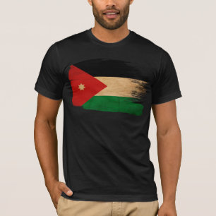 T-shirt Drapeau de la Jordanie