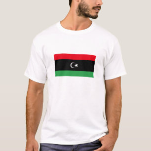 T-shirt Drapeau de la Libye